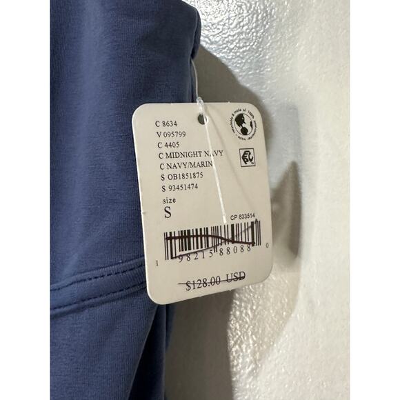 Free People Inbound Onesie Midnight Navy Size Small NWT Chic Comfy Stretchy - Picture 7 of 16